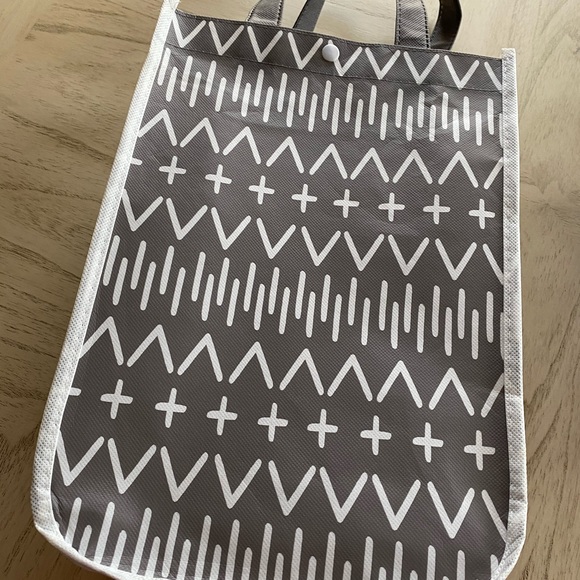 Target Bags 2 Reusable Target Gray White Bag Poshmark